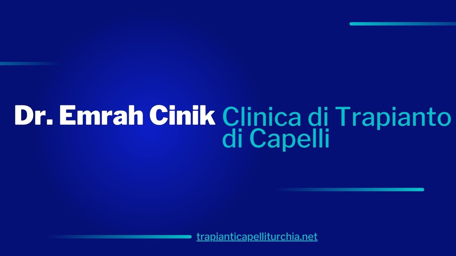 Dr. Emrah Cinik Hair Hospital – Opinioni, Prezzi e Analisi Completa (2025)